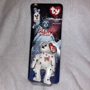 GLORY The Bear - 1997 McDonalds Ty Beanie Baby - OakBrook